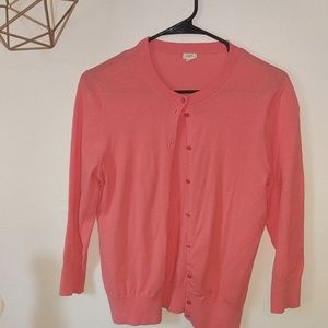 Coral J. CREW Sweater